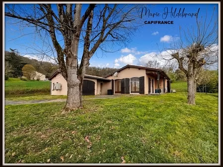 maison 104m² de plain-pied – 3 chambres – garage – jardin + de 2900m²