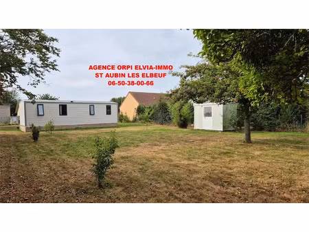 vente chalet 4 pièces 40 m² à crestot (27110)  115 000 €