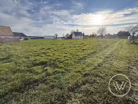 le joyau du lotissement : grand terrain de 579 m² à degré