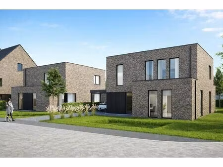 luxueuze vrijstaande nieuwbouwwoning te koop in affligem