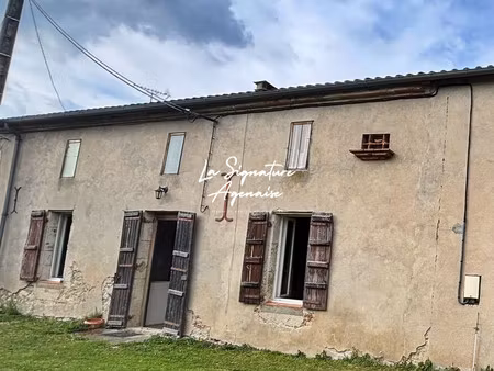 maison en pierre mitoyenne 3 pieces a renover