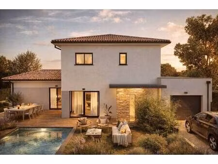 terrain avec maison neuve à vendre