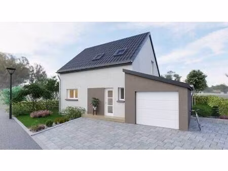 terrain avec maison neuve à vendre