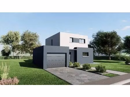 terrain avec maison neuve à vendre