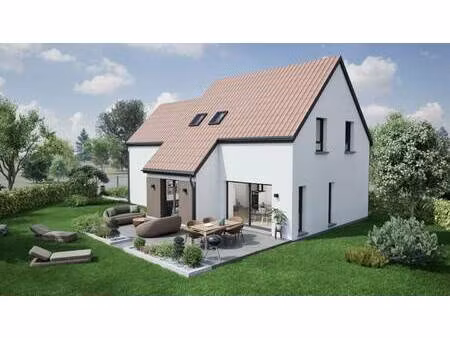 terrain avec maison neuve à vendre