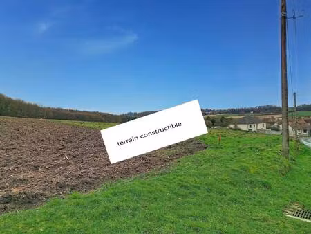 terrain constructible à vendre