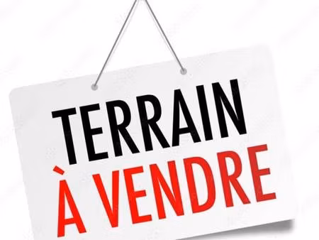 terrain à vendre