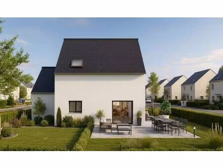 terrain avec maison neuve à vendre