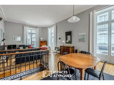 duplex lumineux  spacieux - nantes centre graslin dobrée