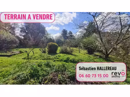 terrain 496 m² mauves sur loire