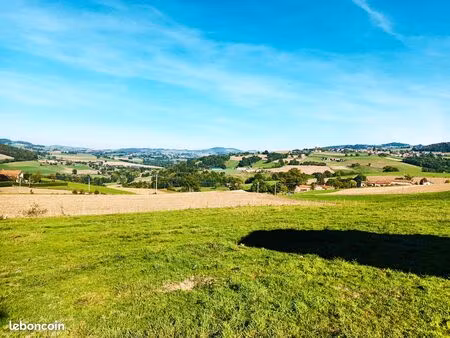 terrains viabilisés libres constructeur – vue monts du lyonnais – dès 78 800