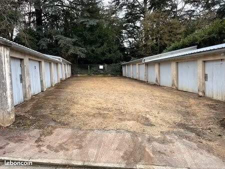 loue garage/box fermé de 16 m² situé au 32 rue du fief de grimoire à poitiers