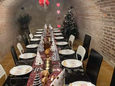 location cave festive aménagée