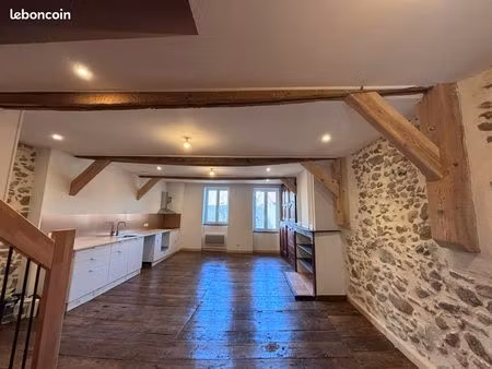 grand appartement triplex rénové – 130 m² – 3 chambres – castillon-en-couserans