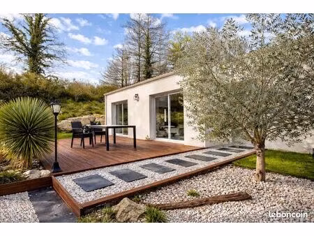 maison contemporaine 140m² - grande pièce de vie - environnement calme et boisé