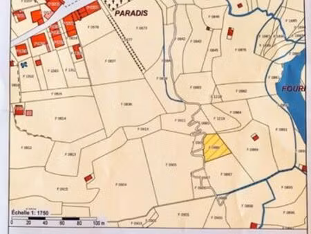 terrain a louer de 680m2 a villars sur var composé de 3 planches