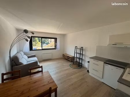 grand studio meublé  refait à neuf + parking