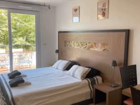 location studio meublé dans résidence de tourisme village vert