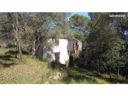 terrain de loisirs 1 547 m² avec bâtisse cadastrée – la roquette-sur-siagne