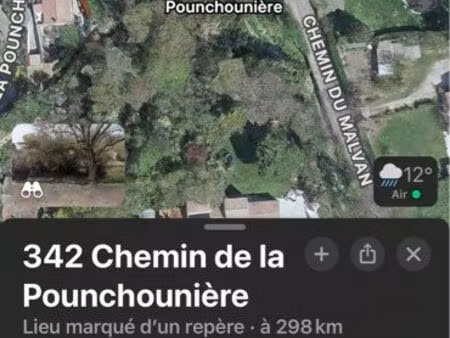 terrain  2000 m constructible  st paul de vence