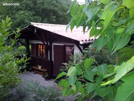 petit chalet en pleine nature + terrain de 1200m² - ardèche