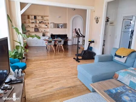 duplex 5 pièces 128m2 centre-ville