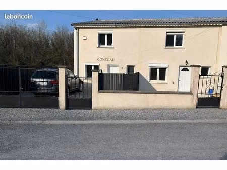 ensemble immobilier 2 maisons – revenu locatif 535 /mois – 135 m² – sans agence