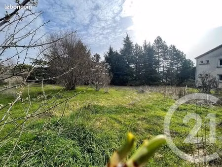 terrain 1 378 m² boulieu les annonay