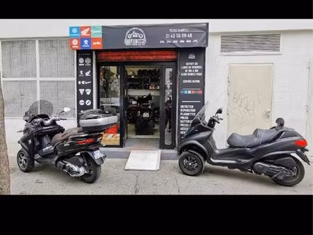 garage scooter / moto équipé à reprendre à paris – petit lo