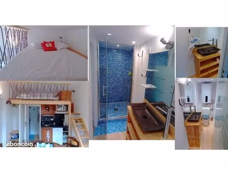 joli studio calme rénové avec terrasse + cave + parking