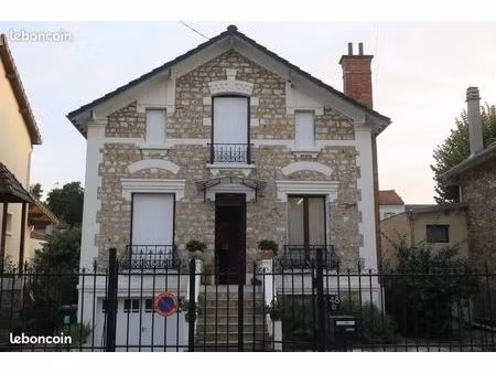 maison meulière eaubonne gare champ de course - quartier alliance