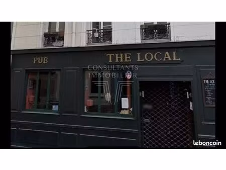 local commercial 65 m² paris 5ème