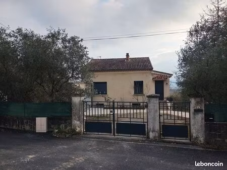 vend maison partiellement louée