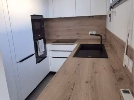 loue appartement t2 43m2 bron + garage