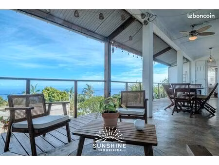 en exclusivité – maison type satec avec magnifique vue mer et garage la montagne  sunshine
