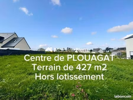 terrain 427 m² chatelaudren plouagat