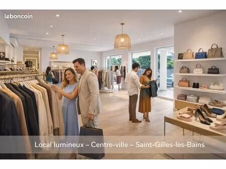 boutique 47 m² saint gilles les bains