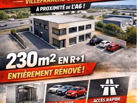 bureaux rénovés et divisibles en r+1