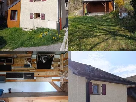 location meublée  maison individuelle 66 m2 avec jardin  challonges (haute-savoie)