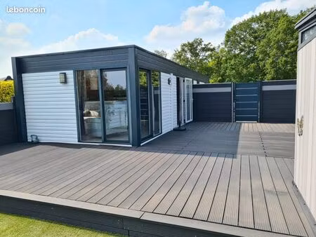 mobil-home panoramique 48 m2 4/6 couchages