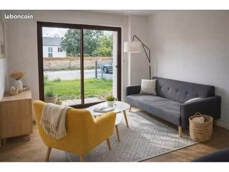 location très joli f2 avec jardin privatif ablis