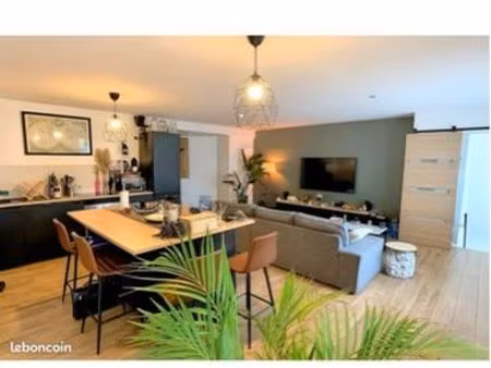 f3 de 80m2 avec garage 50m2