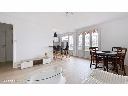 t3 meublé lumineux avec balcon et parking – 57 m² – 1150 cc