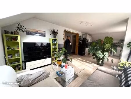 appartement 3 pièces - 73m² - avec garage et jardin