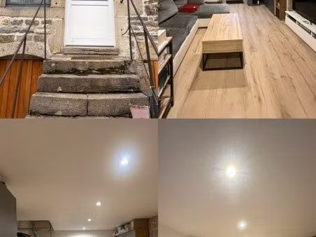 à louer - appartement duplex 58m2 non meublé à vitteaux