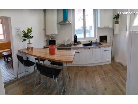 apt 48m2 lumineux traversant et calme