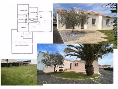 a louer à aizenay maison de plain-pied – 3 chambres