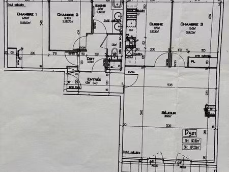 t4 90m² dernier étage quartier jouvence