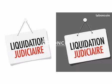 liquidation judiciaire - immeuble de surface sol 380 m2 environ - 200 k