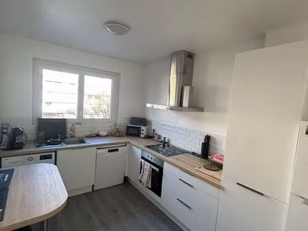 grand t3 rénové 70m2- centre ville - garage + jardin